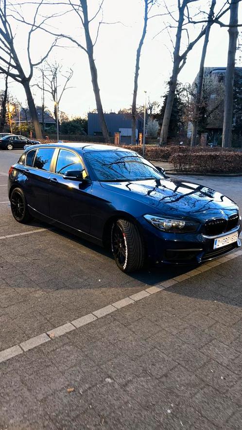 BMW 116i 2018/11/30 146kw (199PK), Auto's, BMW, Bedrijf, 1 Reeks, Benzine, Euro 6, 5 deurs, Handgeschakeld, Blauw, Onderhoudsboekje