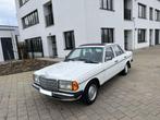 Mercedes - Benz W123 200D Oldtimer 163.000km's Gekeurd, Auto's, Mercedes-Benz, 4 deurs, Wit, Bedrijf, Grijs