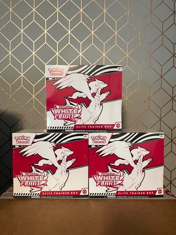 Pokemon White Flare Elite Trainer Box beschikbaar voor biedingen