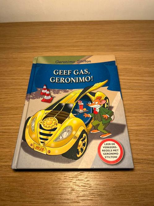 Geronimo Stilton - Geef gas, Geronimo!, Boeken, Kinderboeken | Jeugd | onder 10 jaar, Zo goed als nieuw, Ophalen of Verzenden