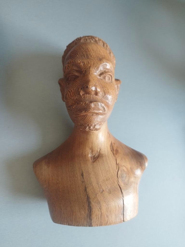 Buste africain 20 cm, Enlèvement ou Envoi