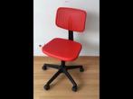Rode bureau stoel IKEA, Huis en Inrichting, Ophalen of Verzenden, Gebruikt, Rood, Bureaustoel