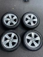 AUDI A4 Alu velgen 16 “ - MICHELIN WINTERBANDEN, Auto-onderdelen, Banden en Velgen, Ophalen, Gebruikt, Velg(en), 16 inch