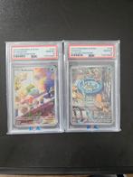 Bulbasaur & Squirtle Stellar Crown PSA 10 - Setquential, Hobby en Vrije tijd, Verzamelkaartspellen | Pokémon, Ophalen of Verzenden