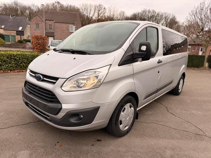 Ford transit Custom 2.0D 8+1PL pk170, Auto's, Ford, Bedrijf, Te koop, Transit, Diesel, Euro 6, Handgeschakeld, Ophalen of Verzenden