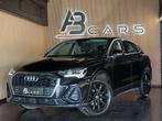 Audi Q3 35 TFSI S tronic * COCKPIT LINE * SPORTBACK *, Auto's, Automaat, 4 cilinders, Zwart, Leder
