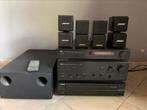 Chaine hifi yamaha avec sub et 4 enceintes bose orientable, Audio, Tv en Foto, Stereoketens, Ophalen, Cd-speler