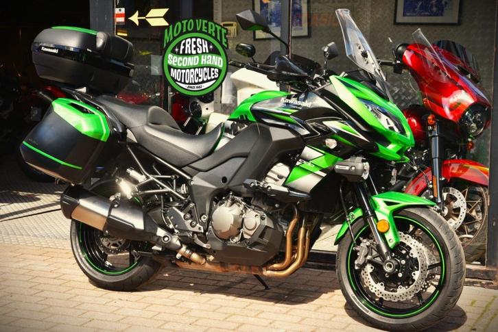 KAWASAKI VERSYS 1000 GRAND TOURER ***MOTOVERTE.BE***, Motoren, Motoren | Kawasaki, Bedrijf, Toermotor, 4 cilinders, Handvatverwarming