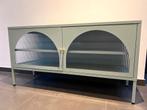 Stalen televisie meubel, Huis en Inrichting, Kasten |Televisiemeubels, Ophalen, 100 tot 150 cm, Modern en speels, Nieuw