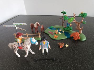 Playmobil country, chevaux 