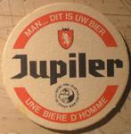 Sous-bock Jupiler "Une bière d'homme", Verzamelen, Biermerken, Ophalen of Verzenden, Viltje(s), Jupiler