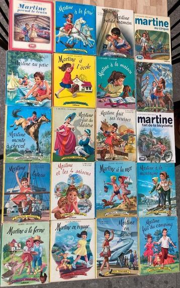 Lot de 20 livres Martine anciens