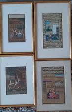 5 oude kunst schilderijen 20/25 cm, Antiek en Kunst, Kunst | Litho's en Zeefdrukken, Ophalen of Verzenden