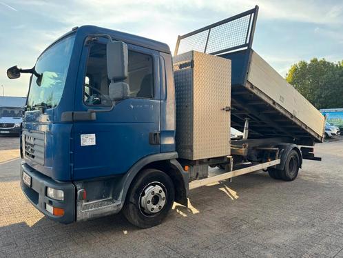 MAN TGL 8.180 *TIPPER-BELGIAN TRUCK* (bj 2008), Auto's, Vrachtwagens, Bedrijf, Te koop, MAN, Diesel, Euro 4, Handgeschakeld, Blauw