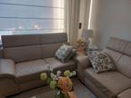 Lederen Salon (Beige - extra comfort), Huis en Inrichting, Ophalen, Gebruikt