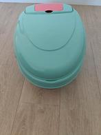 Kindertoilet (groeit mee en kun je ook op toilet zettten), Ophalen, Zo goed als nieuw