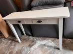 Witte sidetable, Huis en Inrichting, Ophalen, Gebruikt, 100 tot 150 cm, 25 tot 50 cm