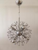 Sputnik hanglamp Gaetano Sciolari, Huis en Inrichting, Ophalen of Verzenden, Gebruikt, Metaal, 75 cm of meer