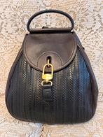 DELVAUX Lucifer bruine geweven leren rugzak, Handtassen en Accessoires, Ophalen of Verzenden, Zo goed als nieuw