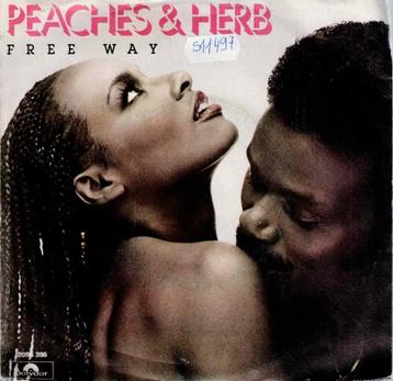 vinyl  7 "   -   Peaches & Herb – Freeway beschikbaar voor biedingen