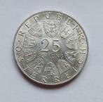 Oostenrijk 25 schilling zilver 1967, Autriche, Enlèvement ou Envoi, Monnaie en vrac, Argent