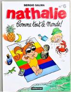 Nathalie 👧🏻 4 livres + autocollants ~ Sergio Salma, Sergio Salma, Nieuw, Ophalen of Verzenden, Meerdere stripboeken