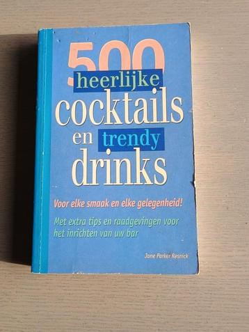 500 Heerlijke Cocktails En Trendy Drinks-Jane Parker Resnick beschikbaar voor biedingen