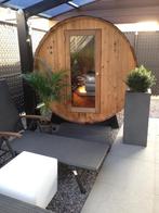 Barrelsauna en infrarood zetels, Complete sauna, Gebruikt, Ophalen, Fins of Traditioneel
