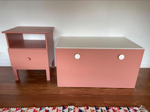 IKEA STUVA opbergbox & nachttafel/bijzetkastje, Kinderen en Baby's, Kinderkamer | Overige Meubels, Zo goed als nieuw, Ophalen