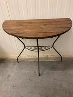 Wandtafel met ijzerenonderstel, Tuin en Terras, Tuintafels, Ophalen, Gebruikt