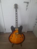 Hollowbody elektrische gitaar, Muziek en Instrumenten, Snaarinstrumenten | Gitaren | Elektrisch, Ophalen, Zo goed als nieuw