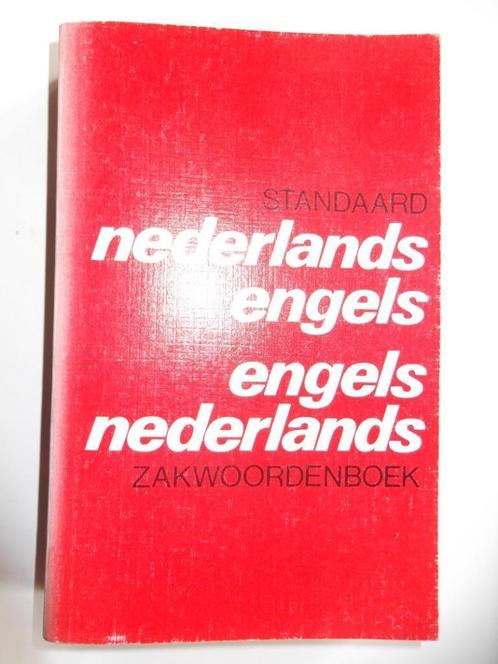 Standaard NL-EN - EN-NL zakwoordenboek, Livres, Dictionnaires, Anglais, Enlèvement ou Envoi