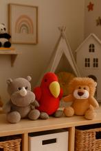 3 knuffels Pairi Daiza, Ophalen