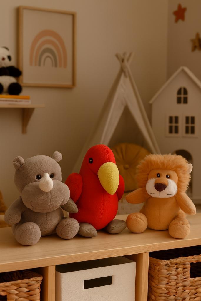 3 knuffels Pairi Daiza, Kinderen en Baby's, Speelgoed | Knuffels en Pluche, Ophalen