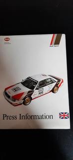Audi Quattro  persmap DTM  Zolder 1990, Ophalen of Verzenden, Zo goed als nieuw, Audi