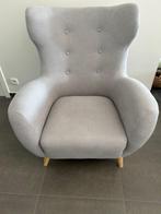 Fauteuil - gris, Maison & Meubles, Fauteuils, 75 à 100 cm, Comme neuf, Enlèvement, Classic