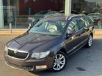 Skoda Superb SW 2.0 CR TDi Elegance DPF, Autos, Skoda, Cuir, Entreprise, Noir, 5 portes