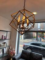 Luster gouden hanglamp, Huis en Inrichting, Lampen | Hanglampen, Ophalen, Zo goed als nieuw