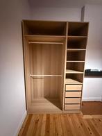 4 armoires pax et amenagemts interieurs 240 cm, Maison & Meubles, Chene clair, Enlèvement, Utilisé, Avec tablette(s)