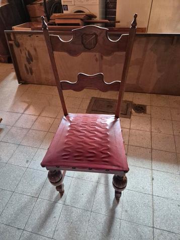 6 chaises en bois, Enlèvement ou Envoi, Utilisé