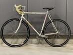 Vintage koers/sportfiets Wit in goede staat, Fietsen en Brommers, Fietsen | Racefietsen, Ophalen, Zo goed als nieuw