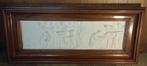 Sculpture bas-relief plâtre art religieux, 1942, 98x42, n597, Enlèvement