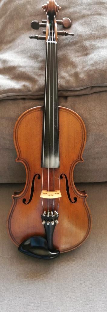 Grand vieux violon fait main, Musique & Instruments, Violon, Avec valise, Utilisé, Enlèvement ou Envoi