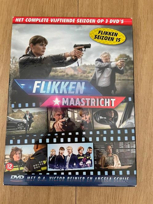 Seizoen 15 van Flikken Maastricht, Cd's en Dvd's, Dvd's | Tv en Series, Zo goed als nieuw, Actie en Avontuur, Boxset, Vanaf 12 jaar