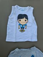 wit t-shirt met kindje 6m/68cm, Kinderen en Baby's, Babykleding | Maat 68, Ophalen of Verzenden, Zo goed als nieuw