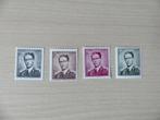 1958 :    Boudewijn Type Marchand 1069A/1070/1072/1073, Ophalen of Verzenden, Postfris