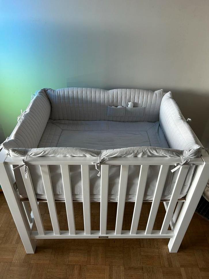 Babypark Bopita wit + aerosleep + park textiel Quax, Kinderen en Baby's, Babyparken, Zo goed als nieuw, Ophalen