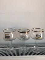 2 glazen Kasteelbier + 1 glas Brouwerij Van Honsebrouck 100, Ophalen of Verzenden