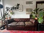 Chesterfield 3-zit, Ophalen, Gebruikt, 150 tot 200 cm, Driepersoons