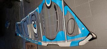 Windsurf zeil nieuwstaat 4 m2, Enlèvement, Comme neuf, Voile